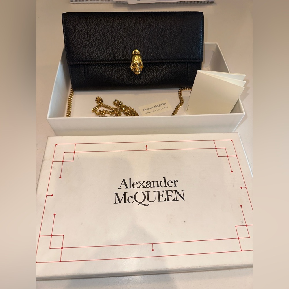 Alexander McQueen crossbody wallet